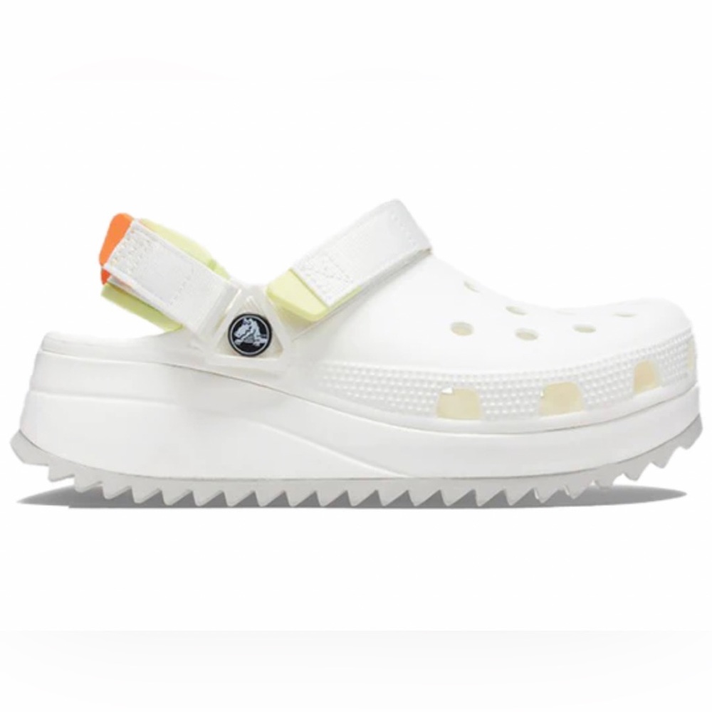 Crocs Classic Hiker Clog White Sandals